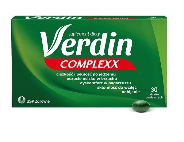 

Verdin Complexx пищеварительная помощь, 30 шт.
