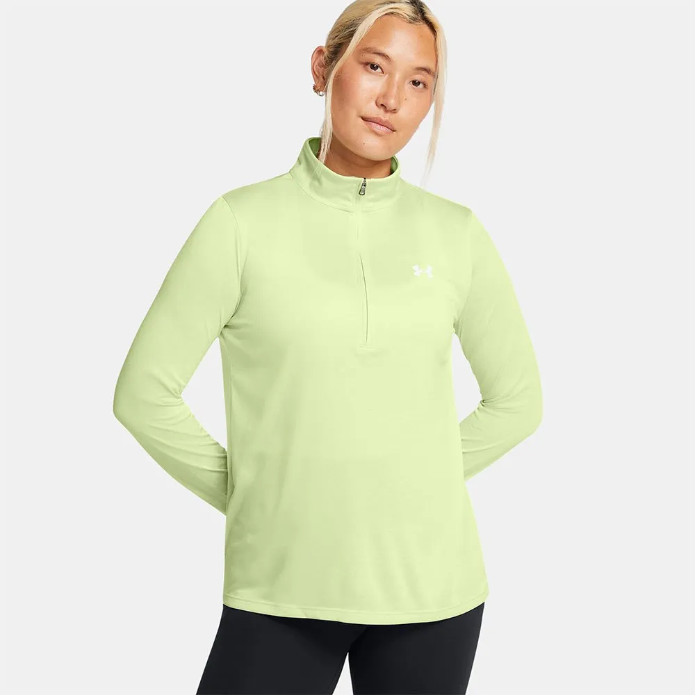 

Толстовка Under Armour Tech Twist half zip, зеленый