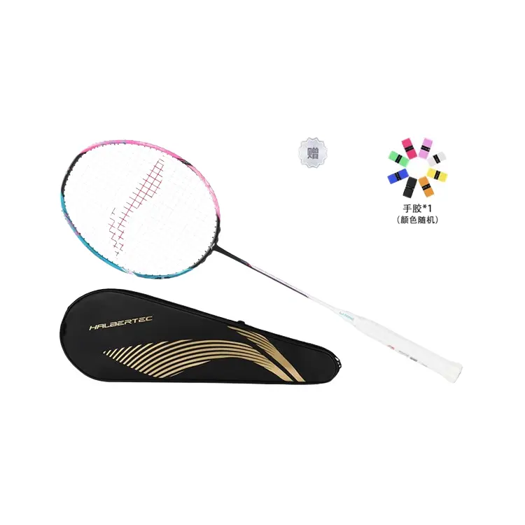 

Ракетки для бадминтона Li Ning Halberd 8000, single racket+racket cover+overgrip * 1