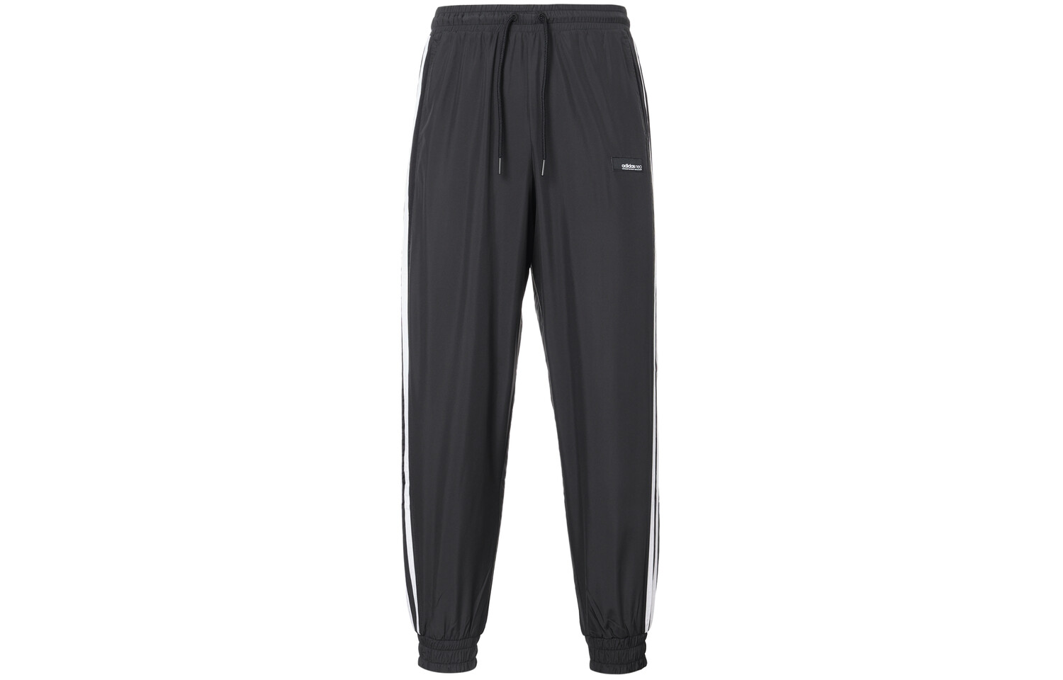 

Трикотажные спортивные штаны женские черные Adidas Neo