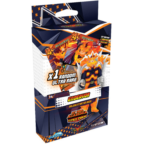 

Карточная игра Jasco Games My Hero Academia CCG: Endeavor Deluxe Starter Deck (1st Edition)