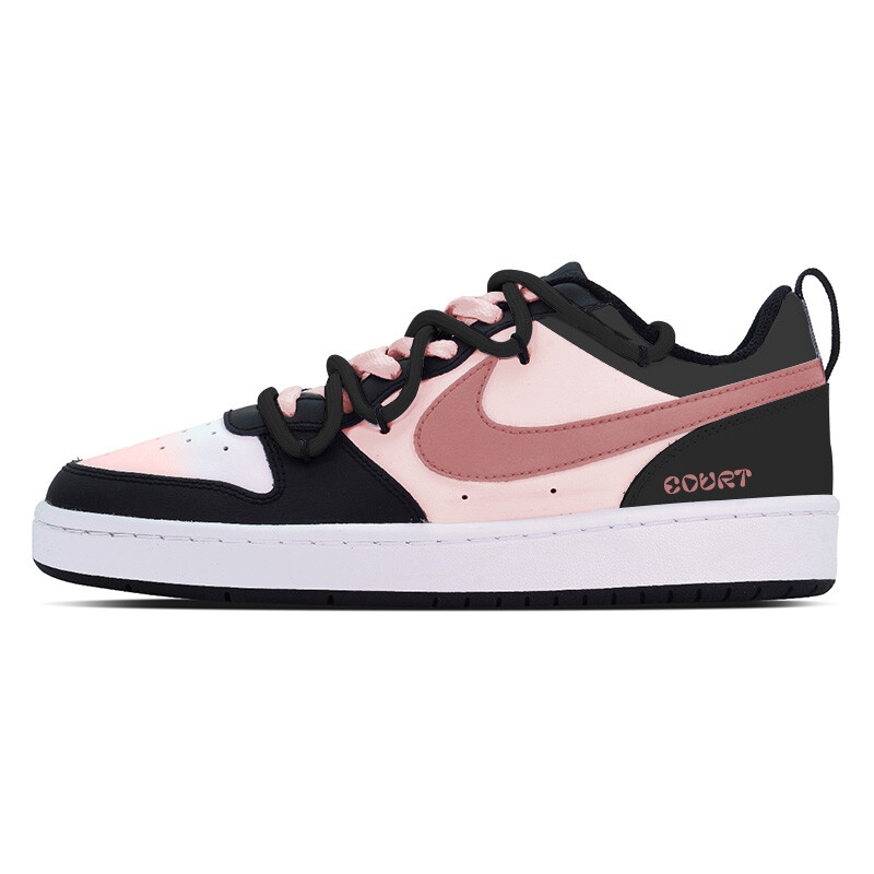 

Кроссовки Nike Court Borough 2 Kids' Skateboarding Shoes Grade School, розовый