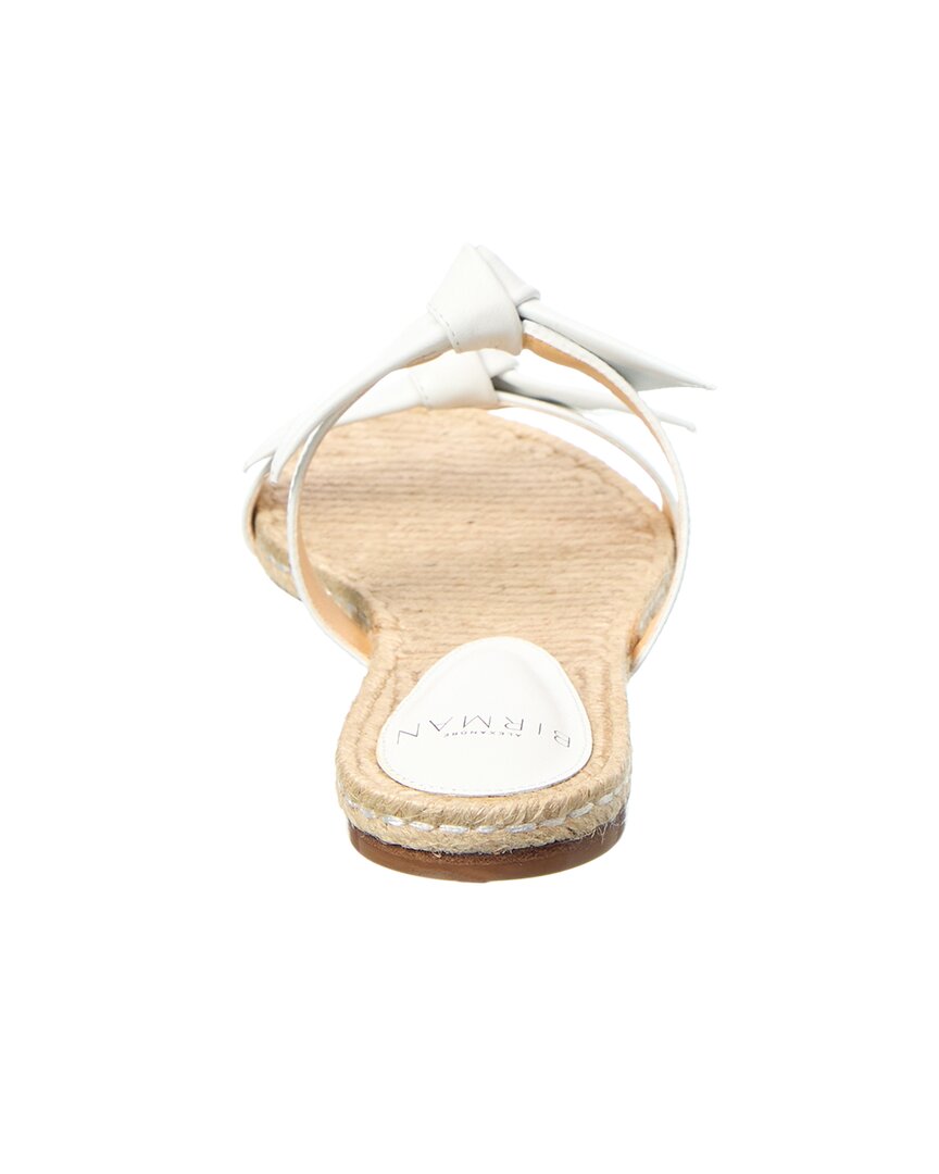 Alexandre Birman Clarita Leather Sandal, белый — фото 3