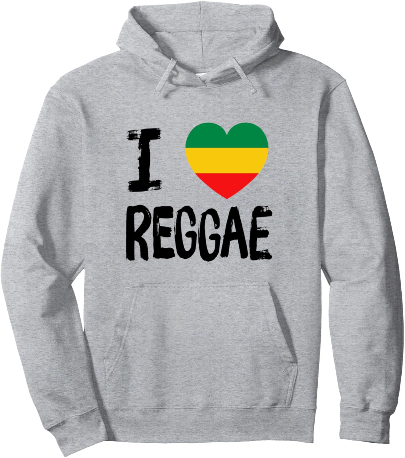 

Толстовка, Я люблю регги и раста, я люблю регги в толстовке Reggae And Jamaica Love, серый