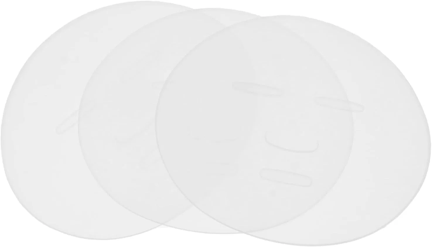 Набор POPETPOP — Форм для масок для лица Silicone Mask Dish 3 штуки белый