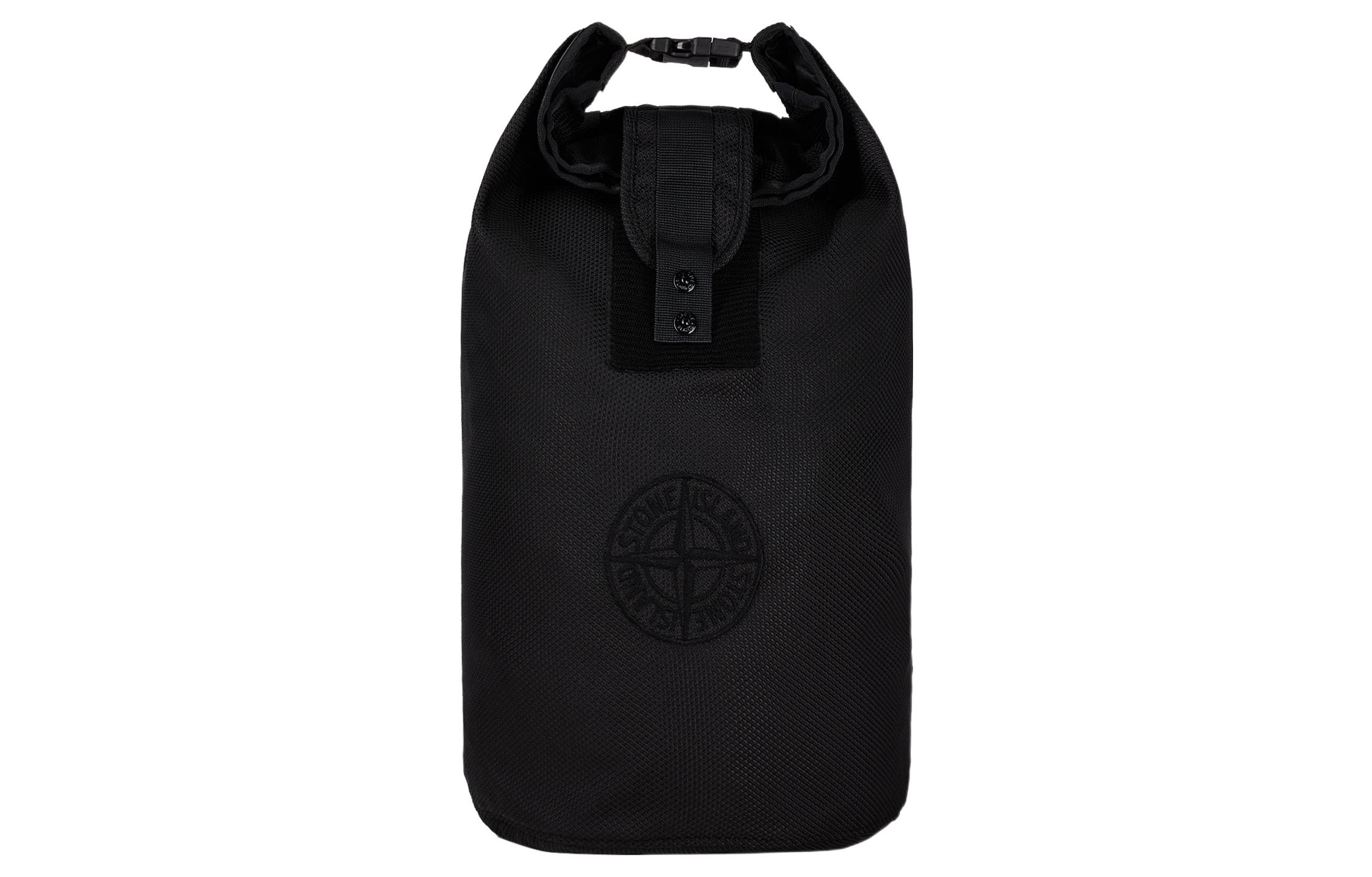 

Нейлоновый рюкзак обычный мужской черный STONE ISLAND