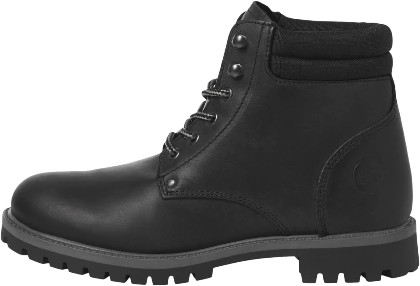 Мужские кожаные ботинки на шнуровке JACK & JONES Jfwstanton, Charcoal