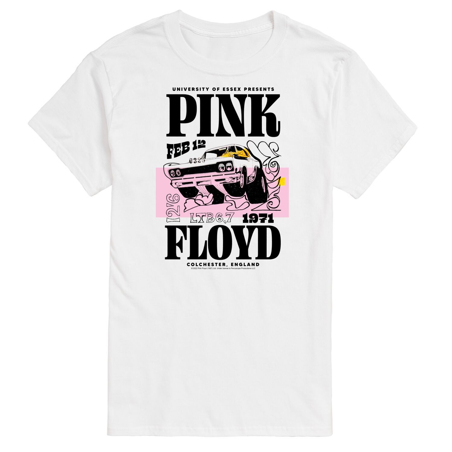 

Мужская футболка Pink Division Essex Ticket Licensed Character