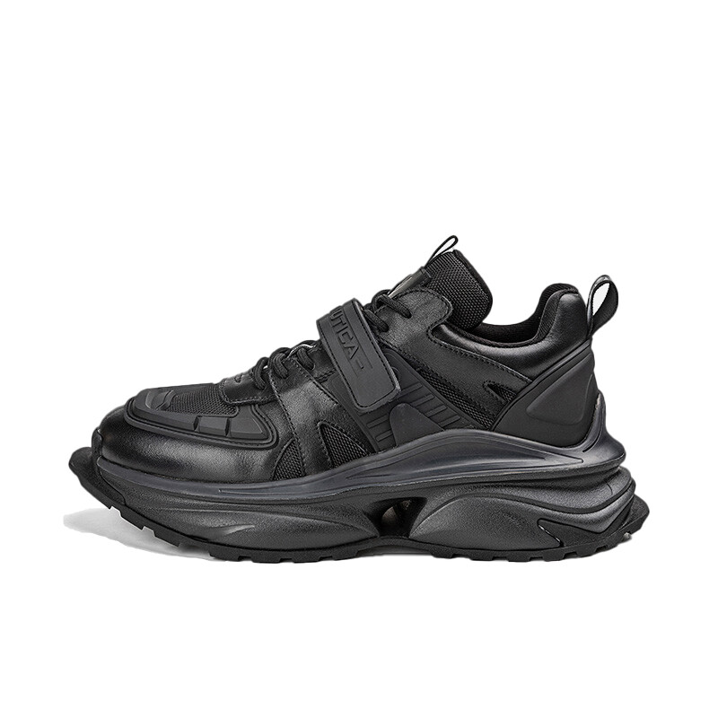 

Кроссовки Nautica Chunky Sneakers Men Low-top Black, черный