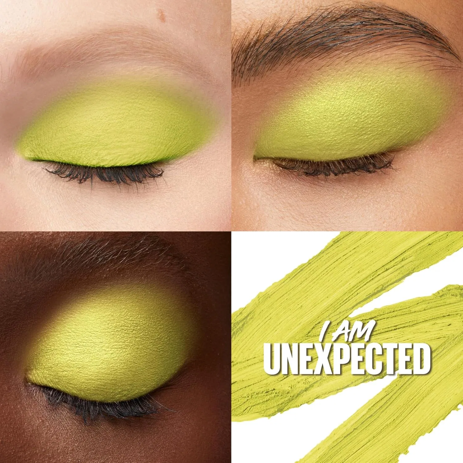 Тени для век Maybelline Color Tattoo Longwear, оттенок Lime Green Matte, 1 шт — фото 2
