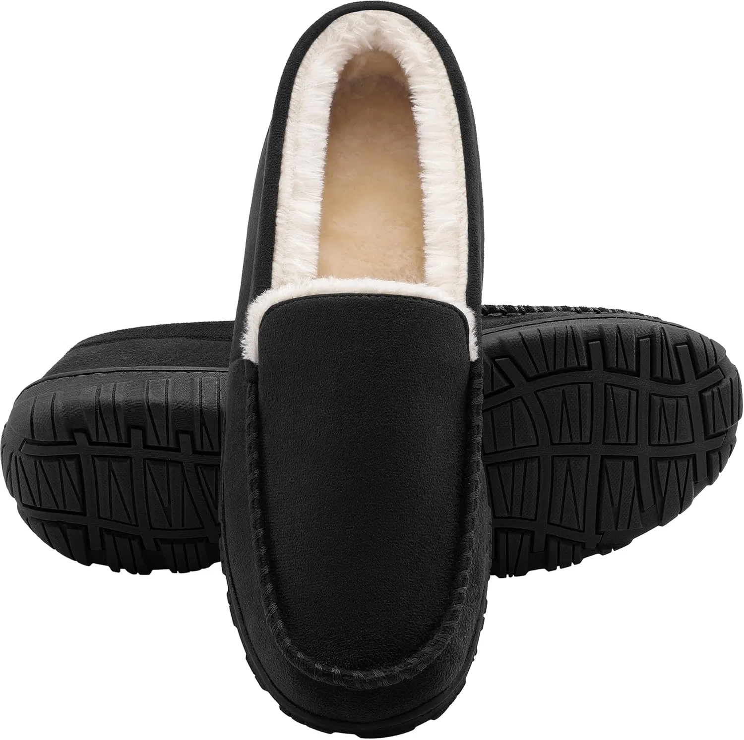 Тапочки мужские с памятью формы, shoeslocker, черный