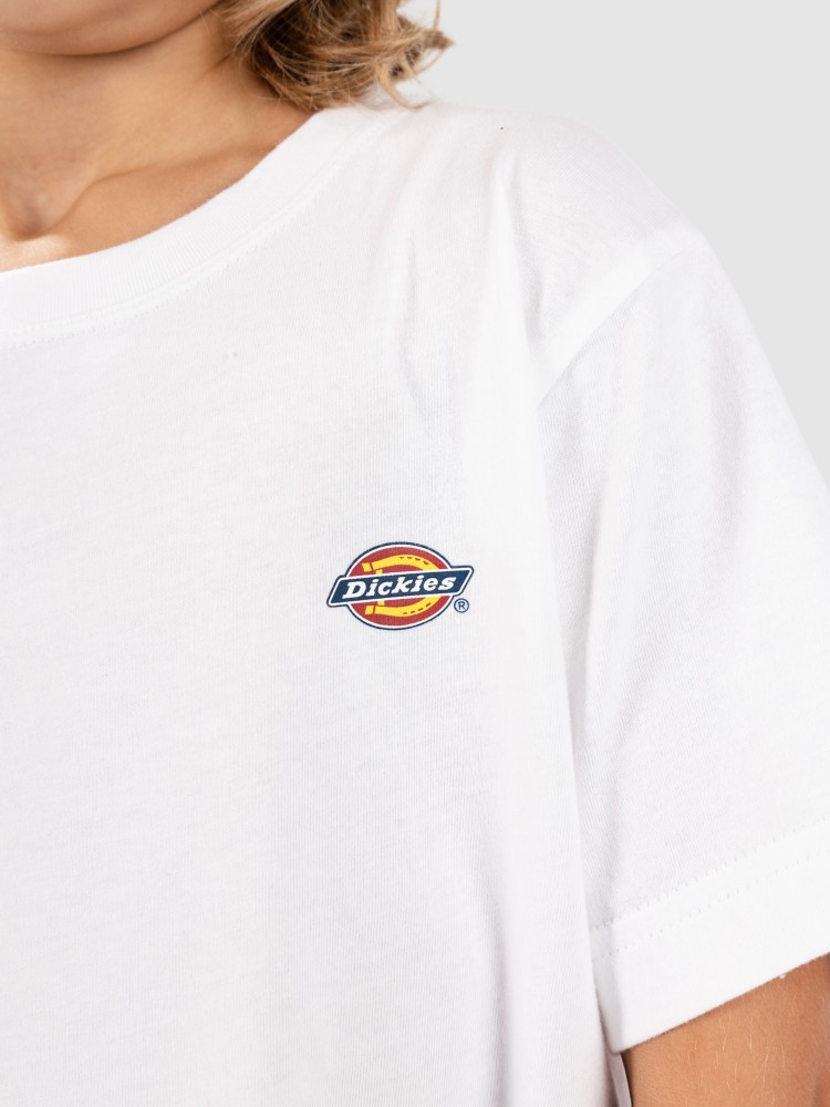 Футболка Dickies Mapleton Kids T-Shirt, white — фото 4