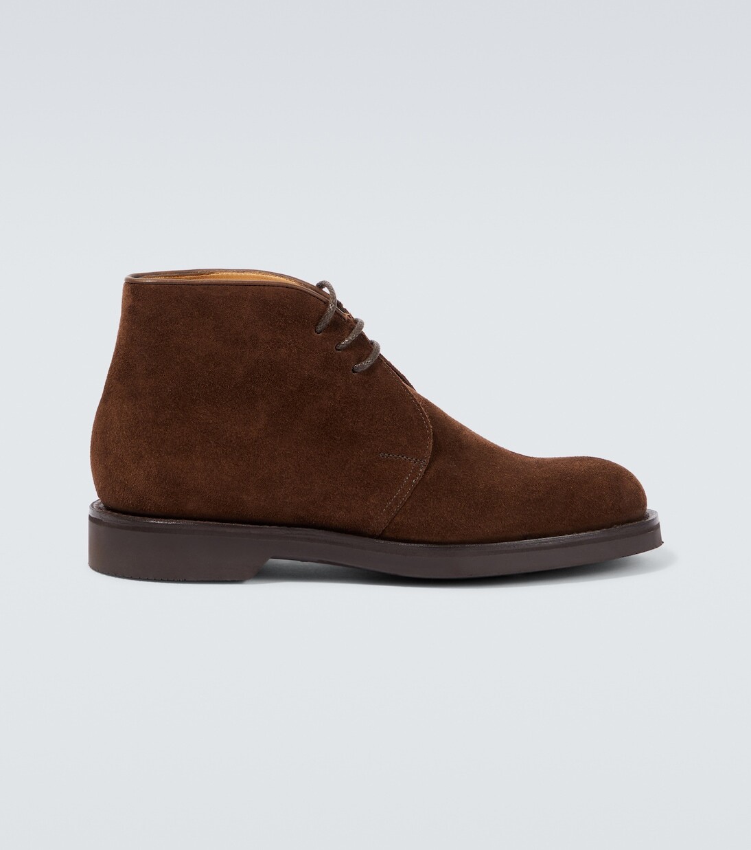 

Ботинки дезерты dixter из замши John Lobb, коричневый