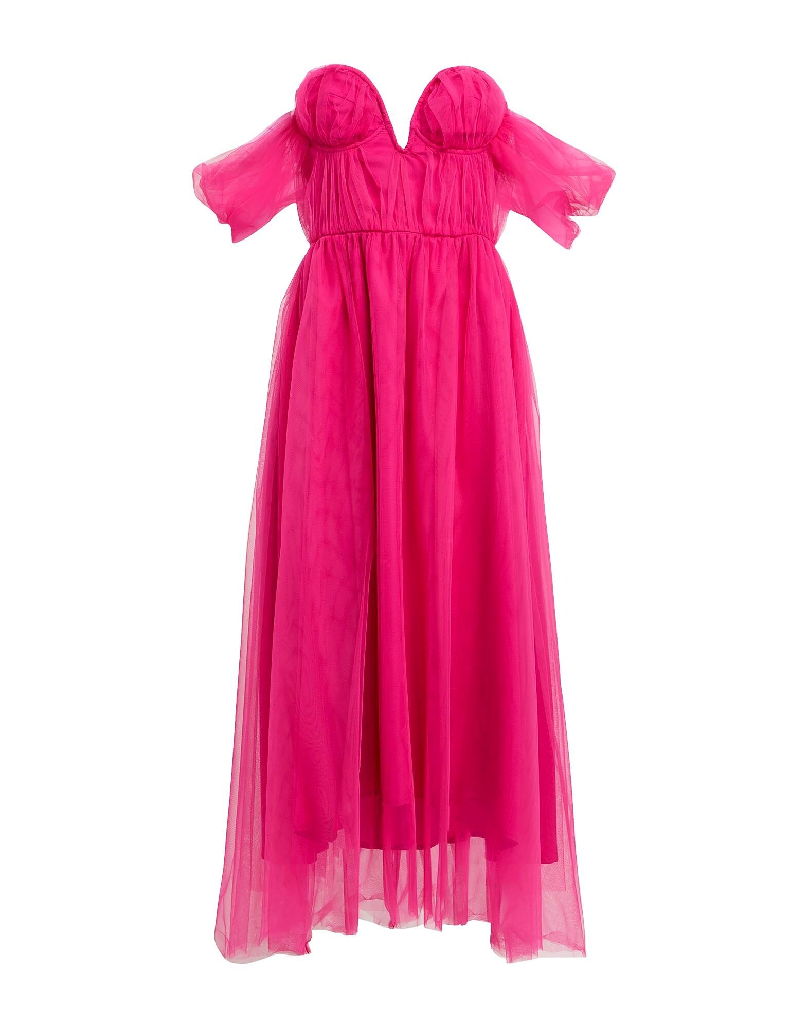 

Платье миди Simona Corsellini, фуксия