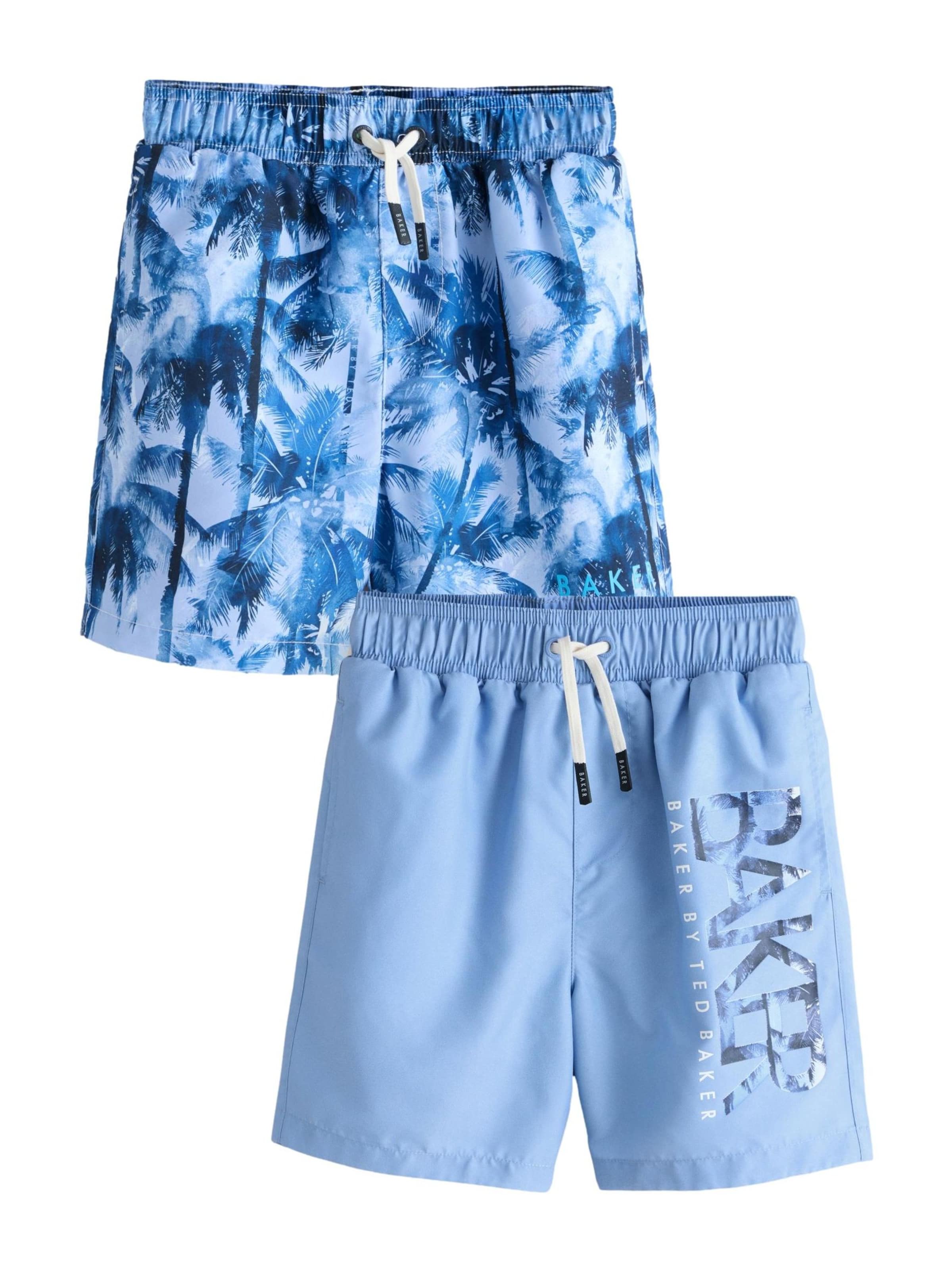 Baker by Ted Baker Шорты Board Shorts в цветах Blue, Marine Blue, Dark Blue