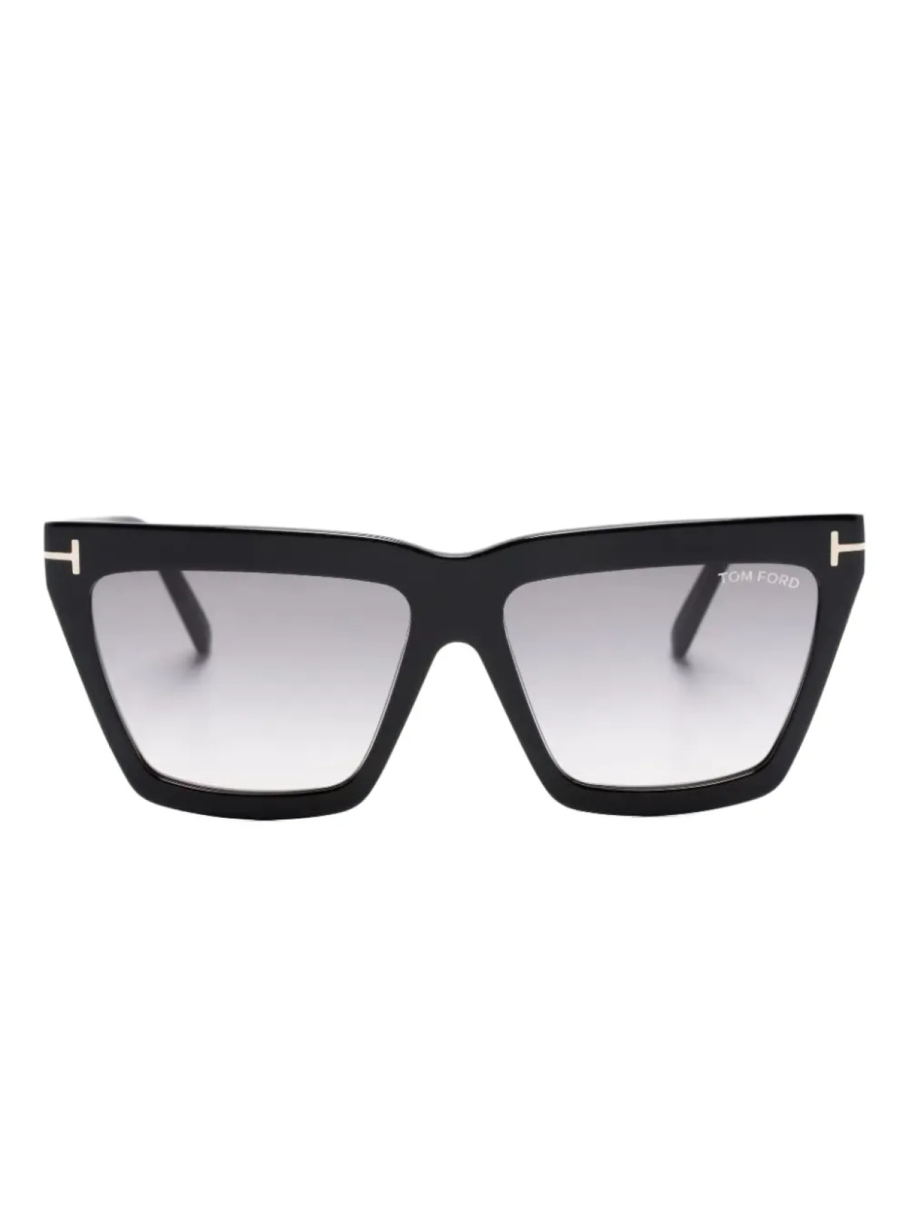 

Солнцезащитные очки TOM FORD Eyewear в геометрической оправе, черный