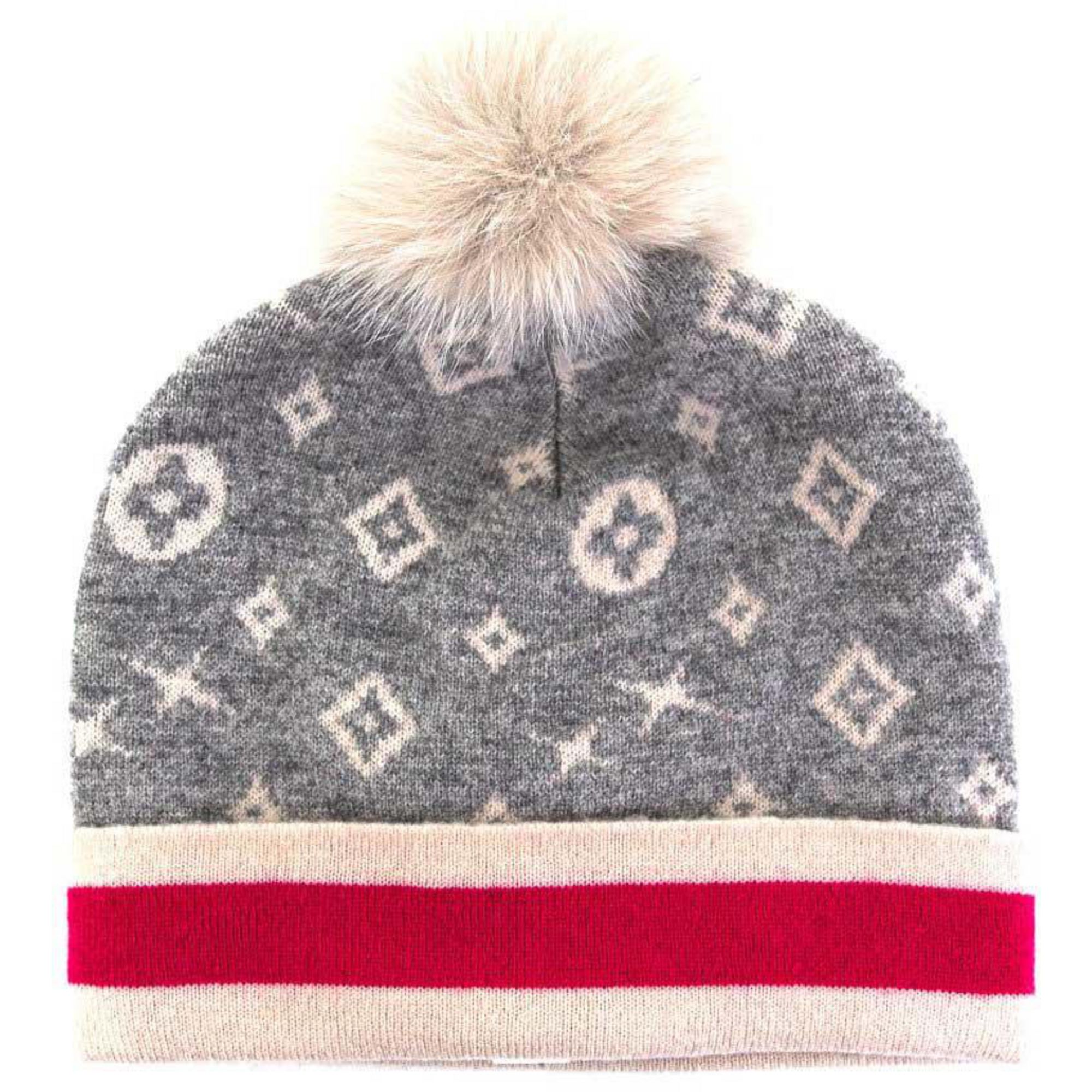 

Женская модная шапка-бини с искусственным помпоном Mitchies Matchings, Grey