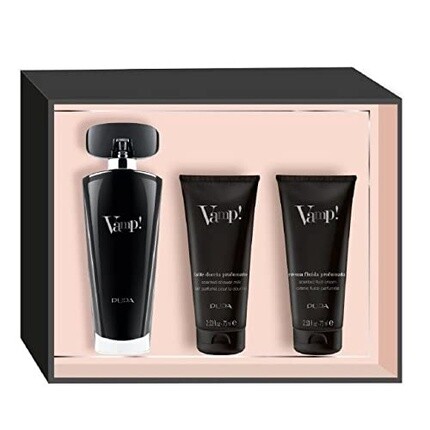 

Парфюмированная вода Vamp Black 100 мл + гель + молочко, Pupa