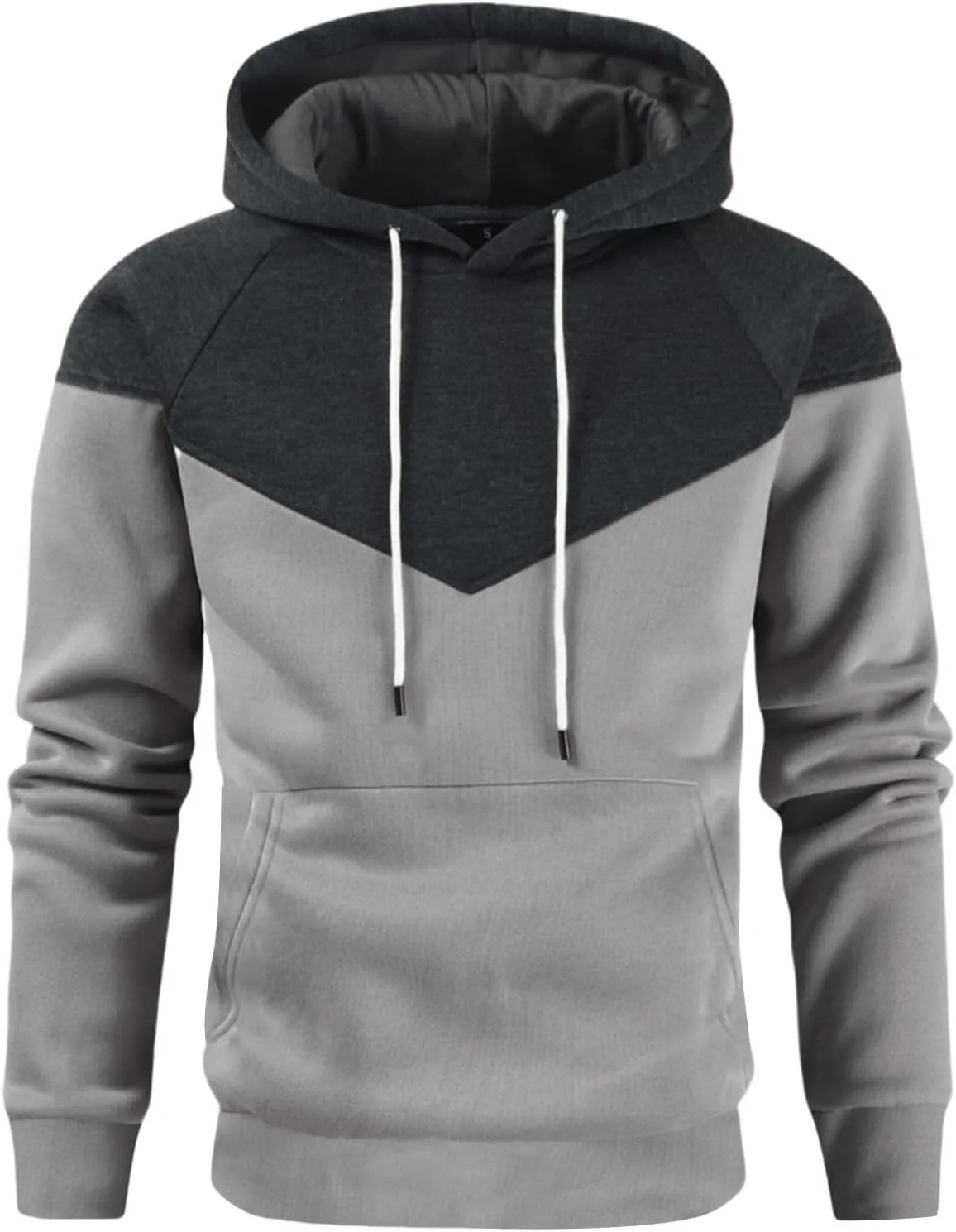 

Толстовка с капюшоном Color Block для мужчин, Slim Fit, с передними карманами