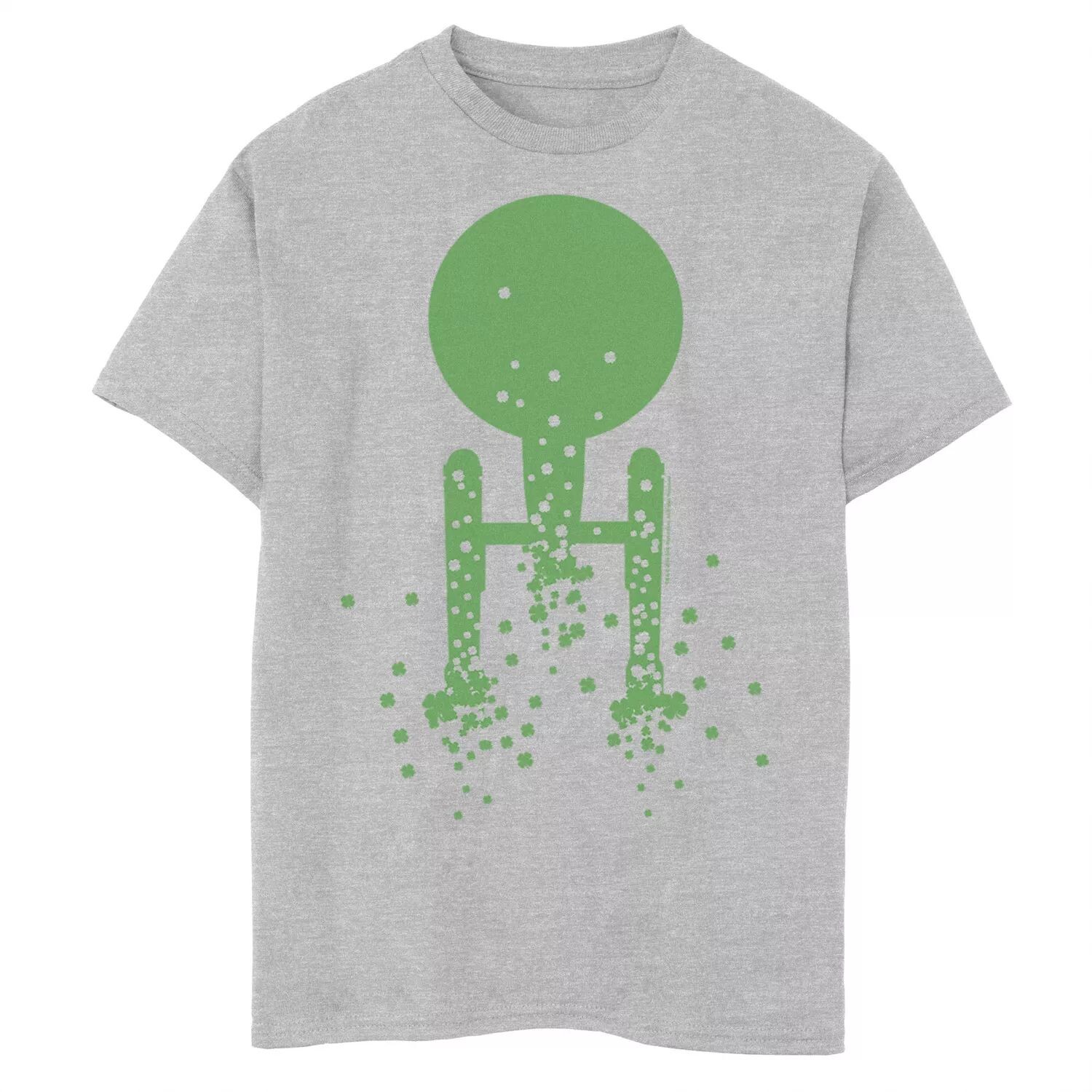 

Футболка с рисунком St. Patty's Rocket для мальчиков 8–20 лет Star Trek Next Generation St. Patty's Rocket Licensed Character