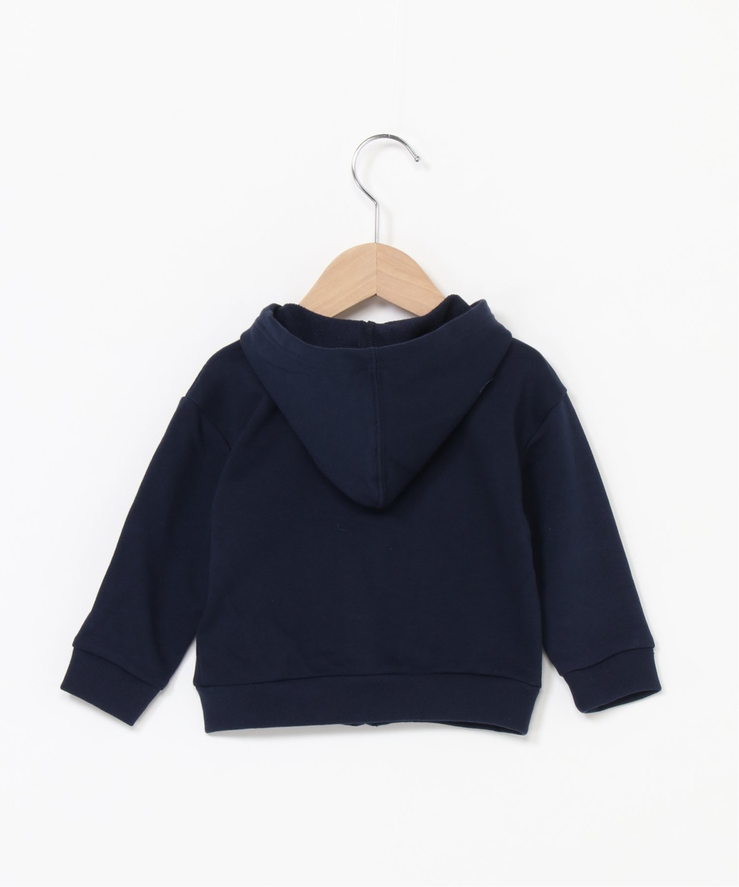 (K)babyGap Свободная толстовка на молнии с логотипом GAP, TAPESTRY_NAVY — фото 3