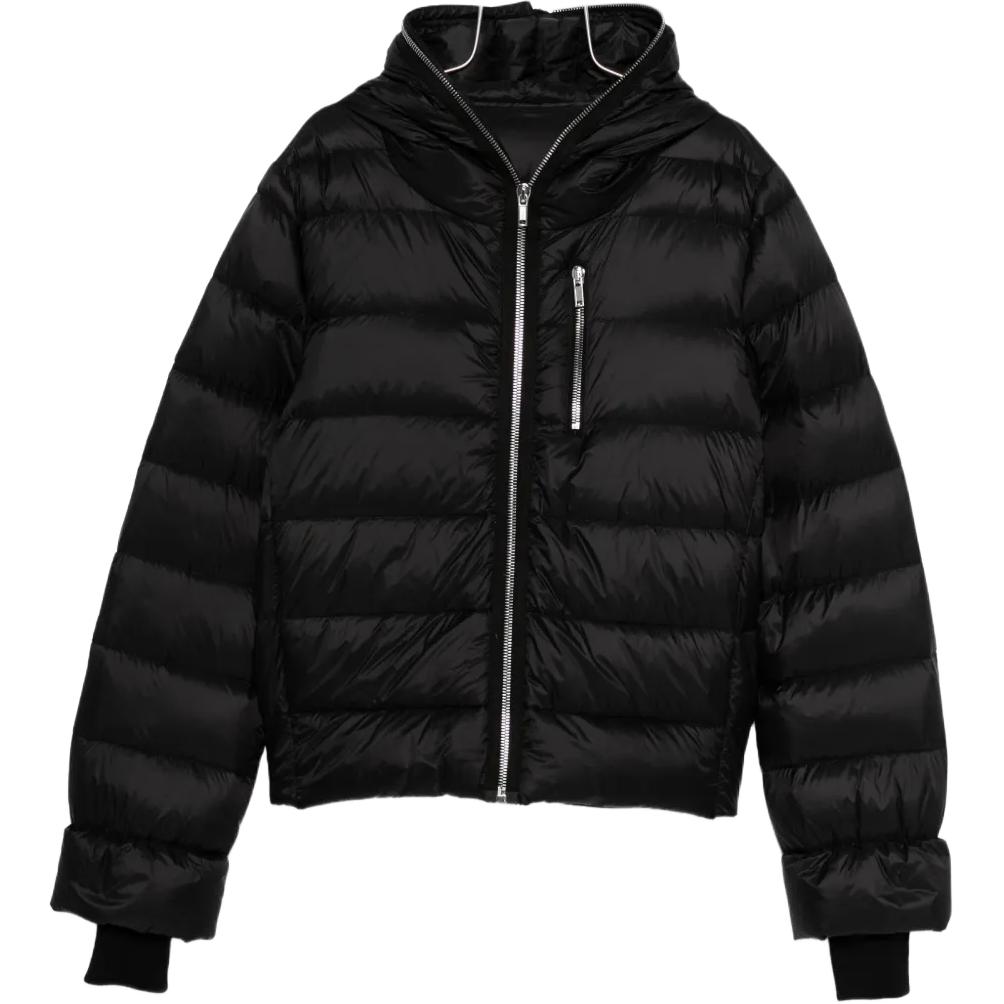 

RICK OWENS Утепленная куртка с капюшоном, Black