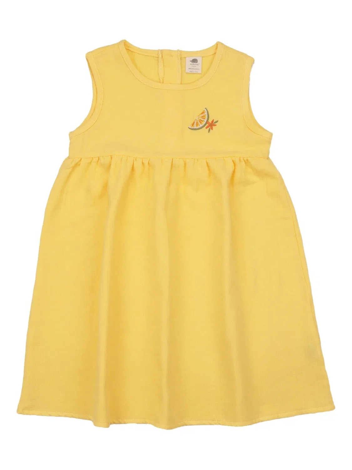 Платье 'Walkiddy - Golden Sun Sleeveless Платье' Walkiddy, Yellow