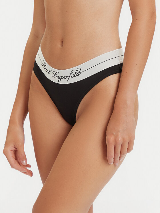 

Классические женские трусы A1W47094 Karl Lagerfeld, черный