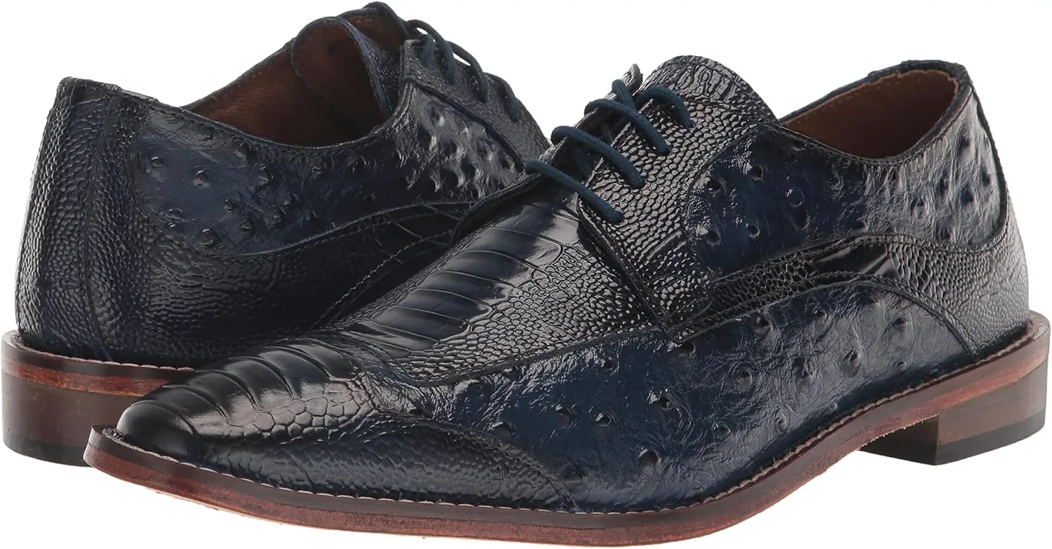 Мужские оксфорды Stacy Adams Fanelli Wingtip, темно-синий — фото 2