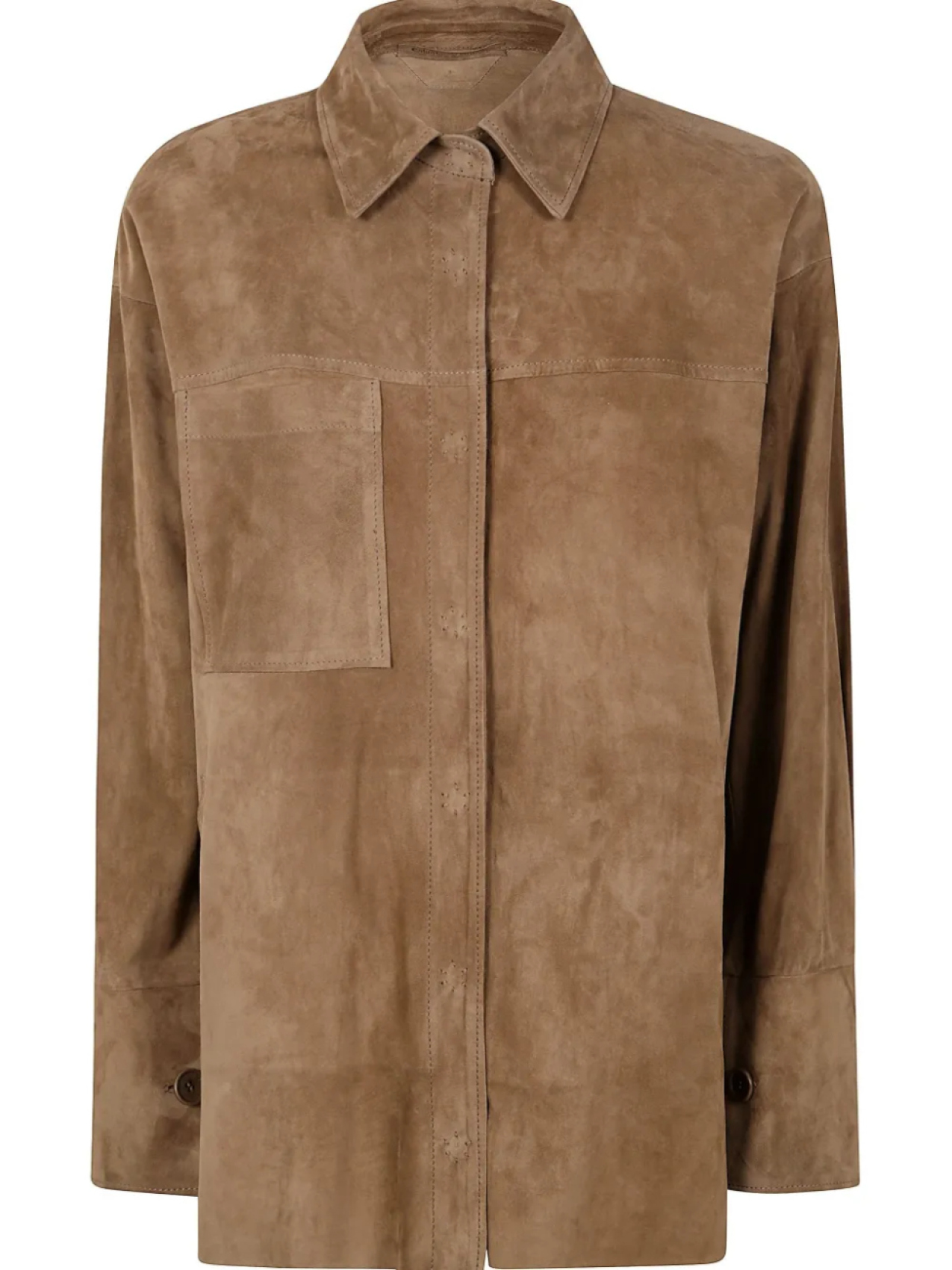 

Замшевая рубашка Salvatore Santoro, нейтральный