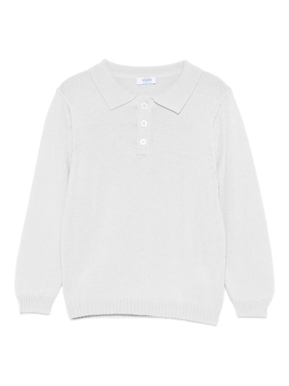 

Поло на пуговицах Siola, серый