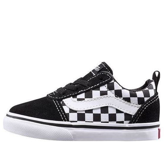 

Кроссовки toddlers' ward slip on black/white sneak Vans, черный