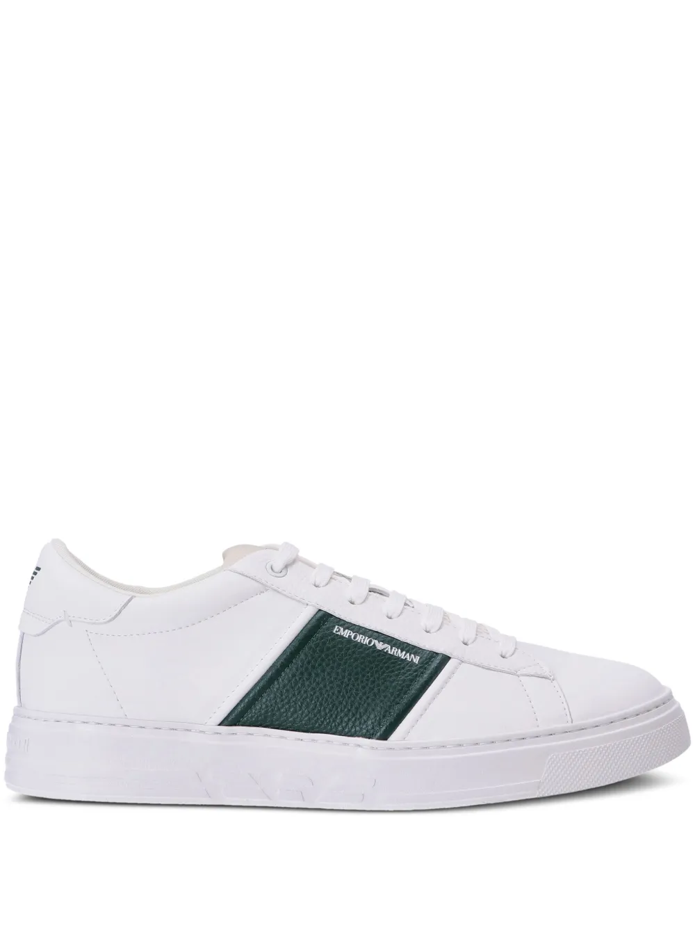 

Кеды с логотипом EMPORIO ARMANI, белый