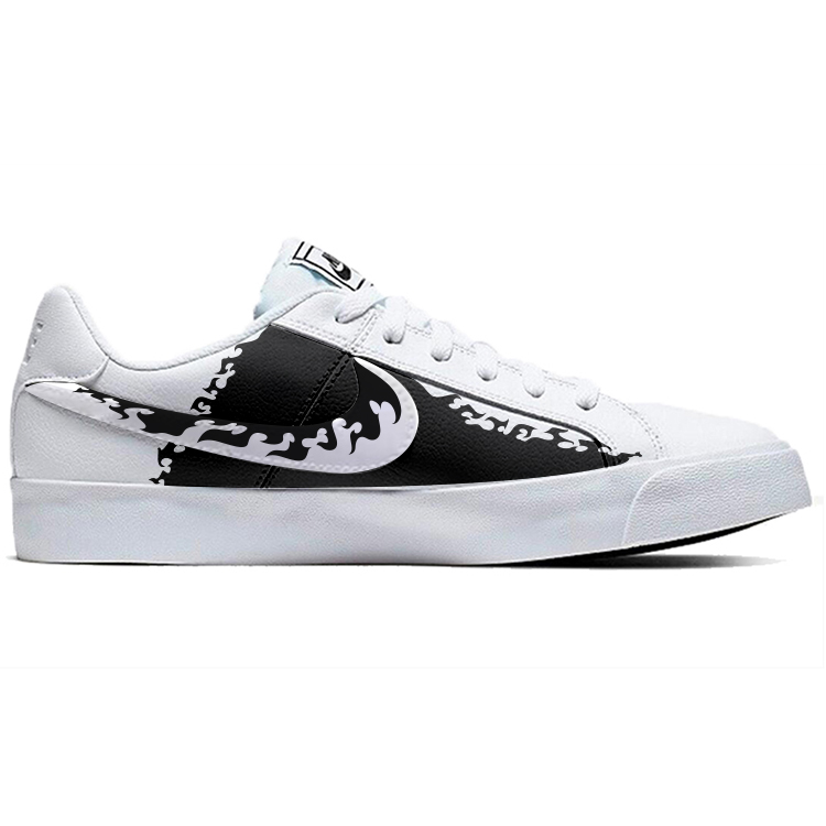 

Кроссовки Nike Court Royale Skateboarding Shoes Unisex Low-top White/black, белый