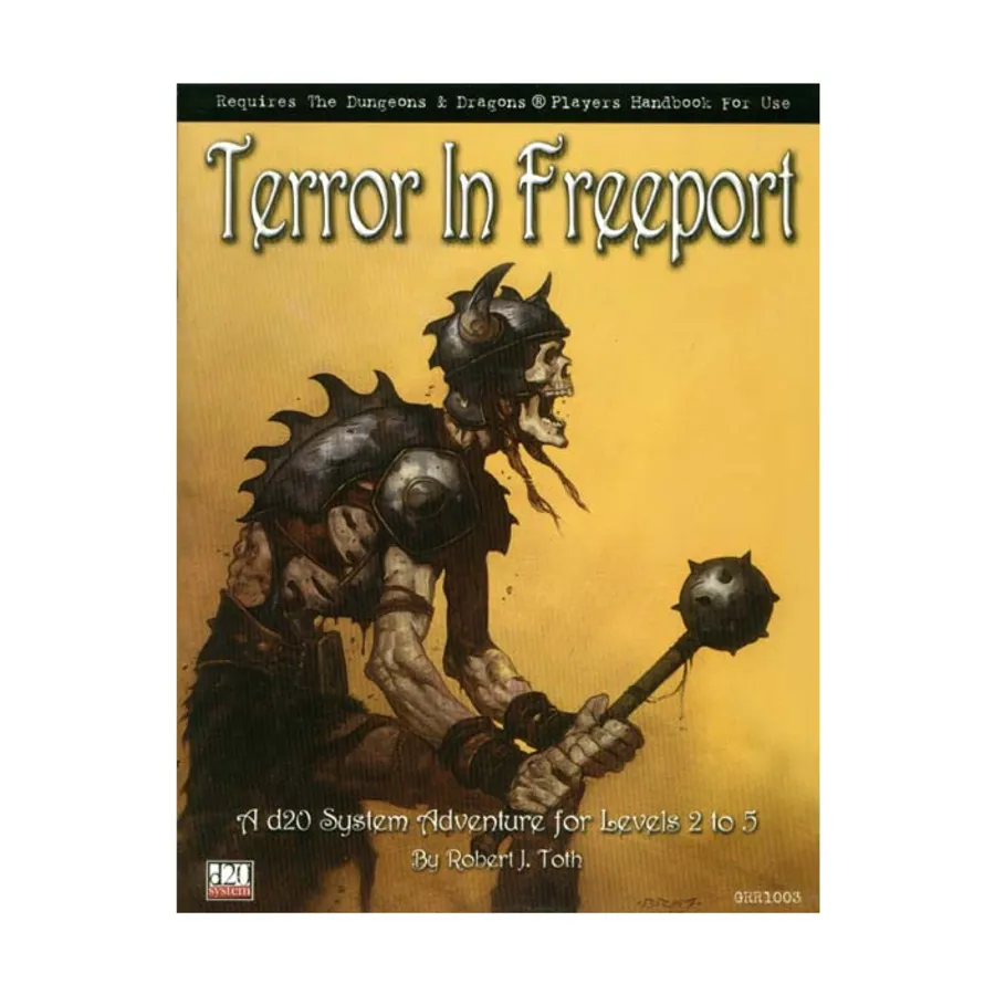 

Модуль Terror In Freeport, Freeport (d20)