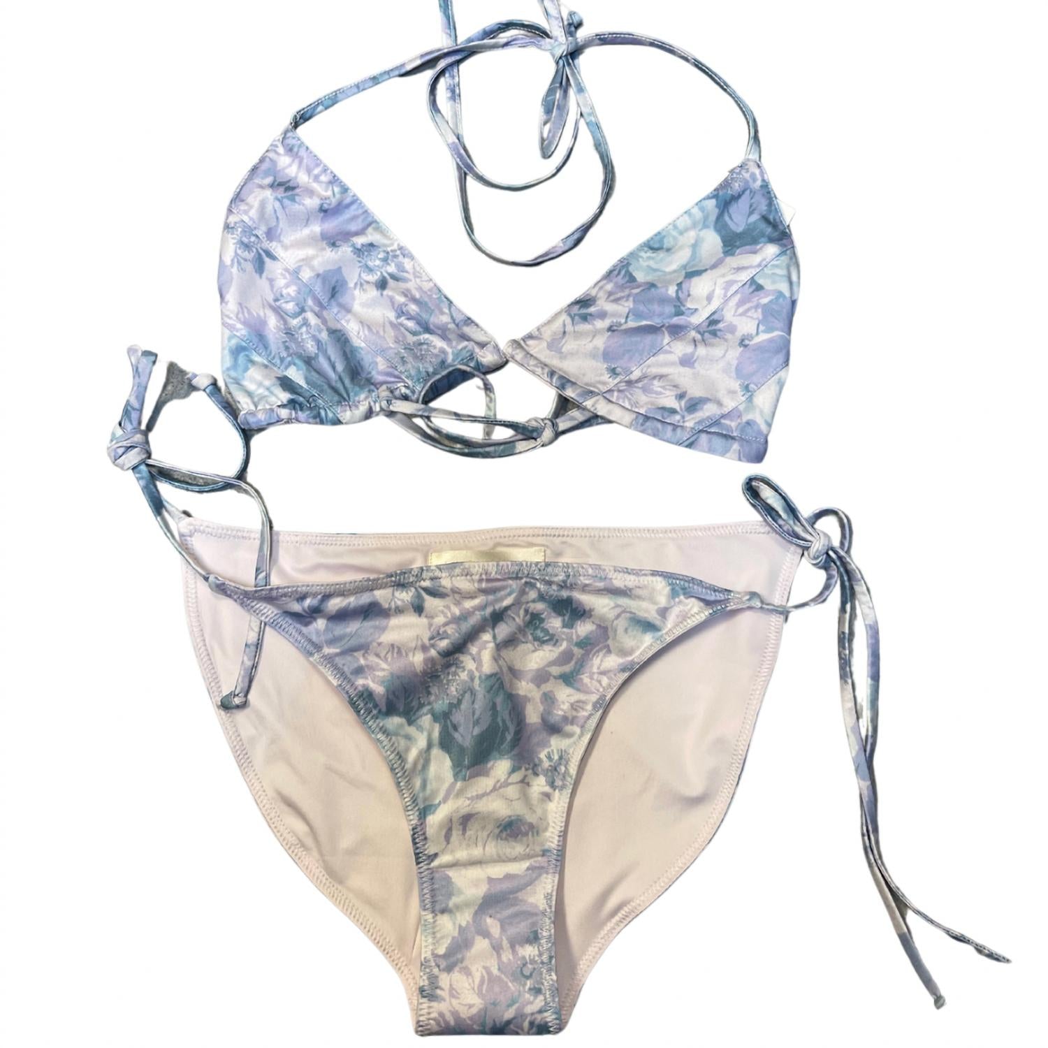 

Купальник женский LoveShackFancy, цвет light blue rain