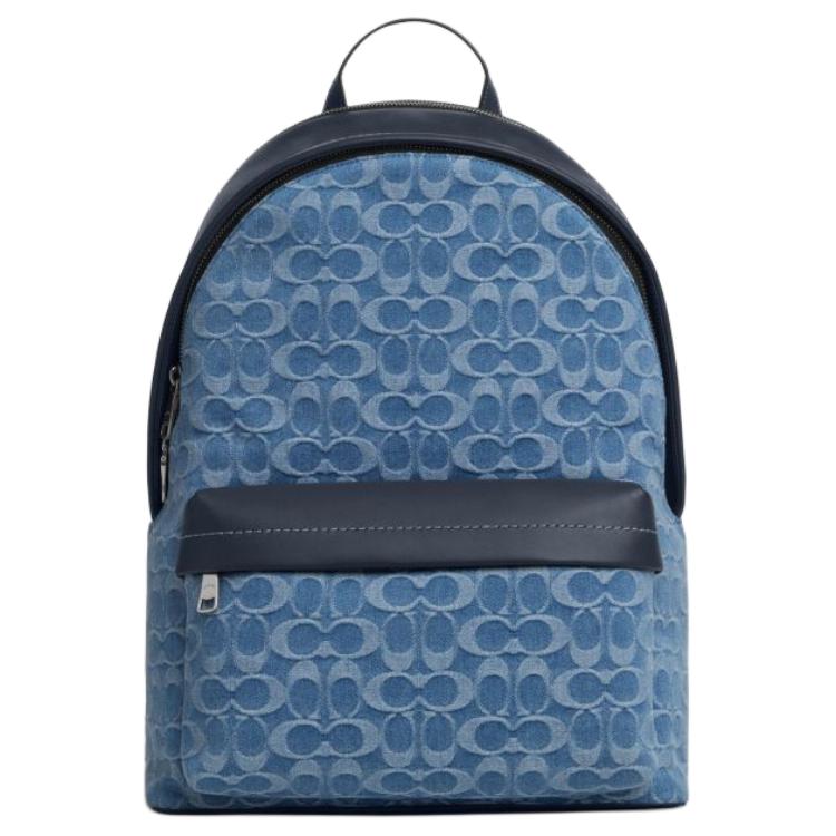 

Рюкзак мужской большой Taylor Denim с кожаной спинкой COACH, basic set (bag+dust bag)