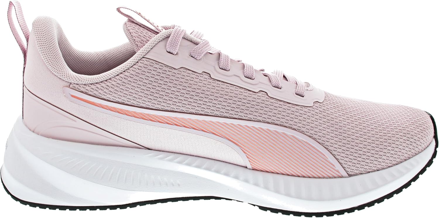 Кроссовки PUMA Unisex-Adult Flyer Lite 3, белый/розовый/сиреневый — фото 3