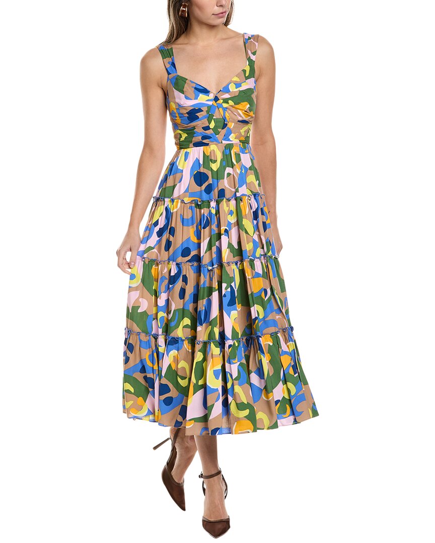 

Платье трапециевидной формы от Diane von Furstenberg Achilles, коричневый