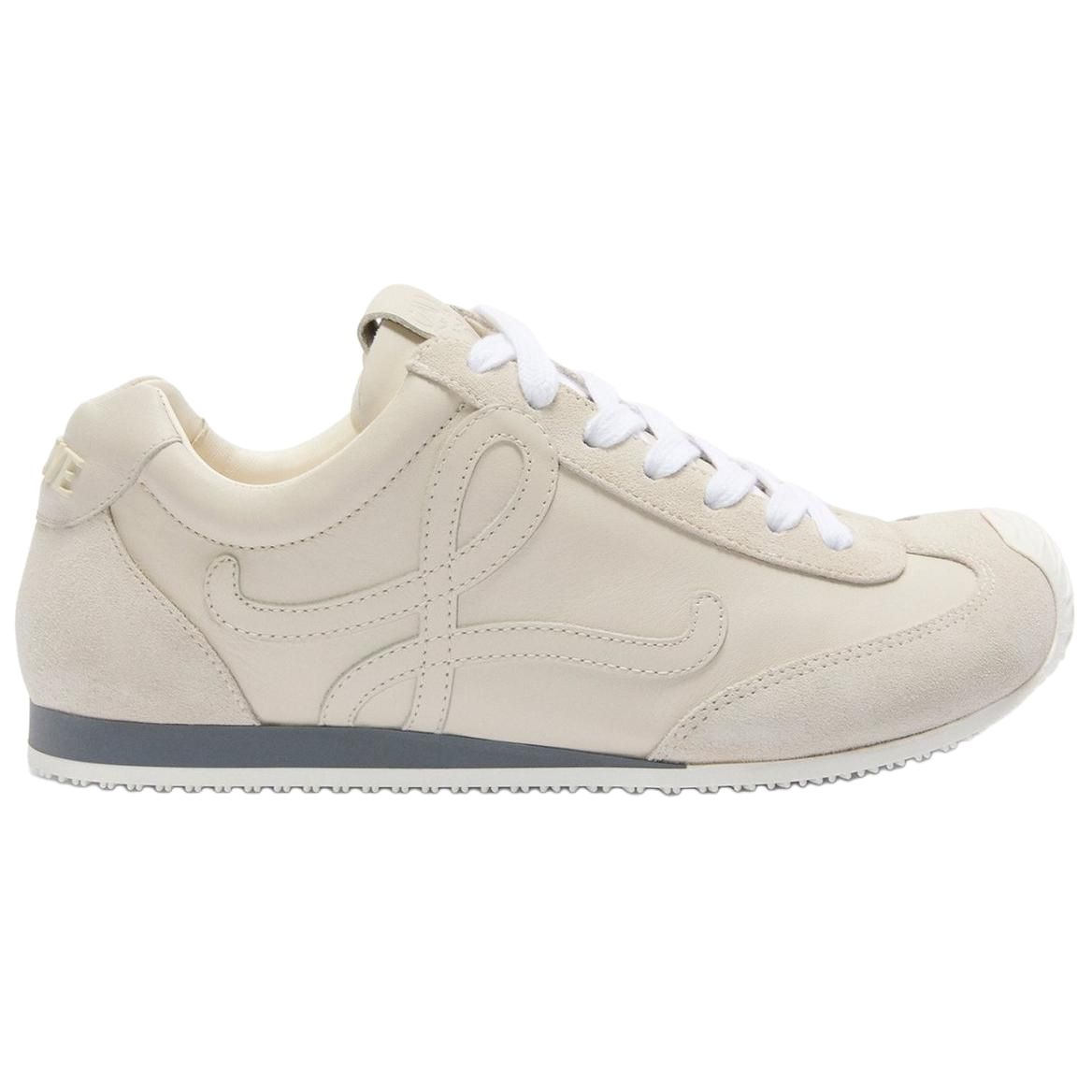 LOEWE Балетки Ballet Runner 2.0 2.0 Low top повседневные кроссовки женские white — фото 3