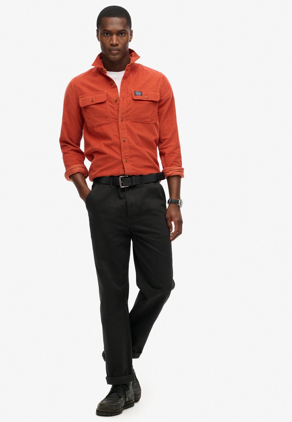 

Рубашка TRAILS Superdry, оранжевый