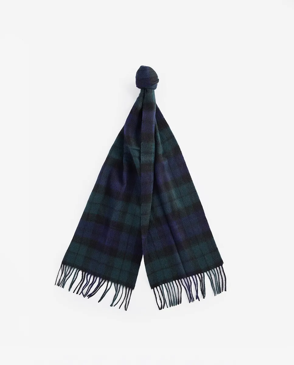 

Мужской шарф Barbour, темно-синий