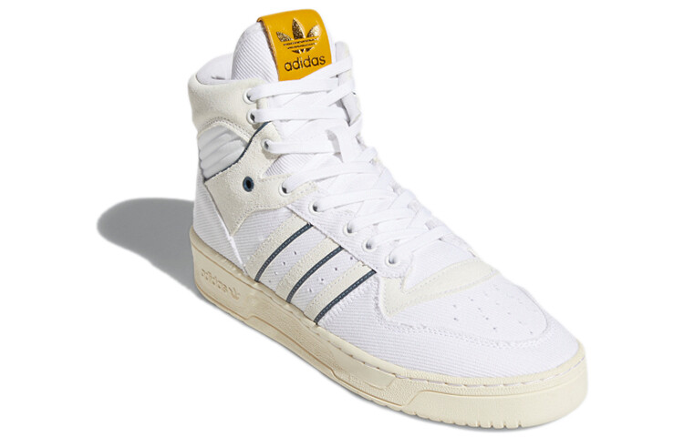 Кроссовки Adidas Originals Originals Rivalry 'White Yellow' — фото 2