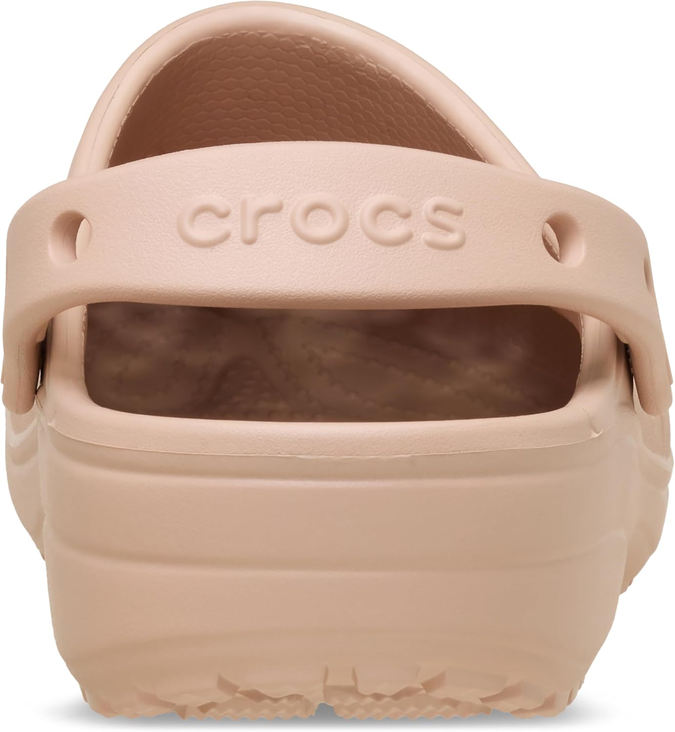 Унисекс сабо Crocs Classic с цветочным вырезом, розовый — фото 4