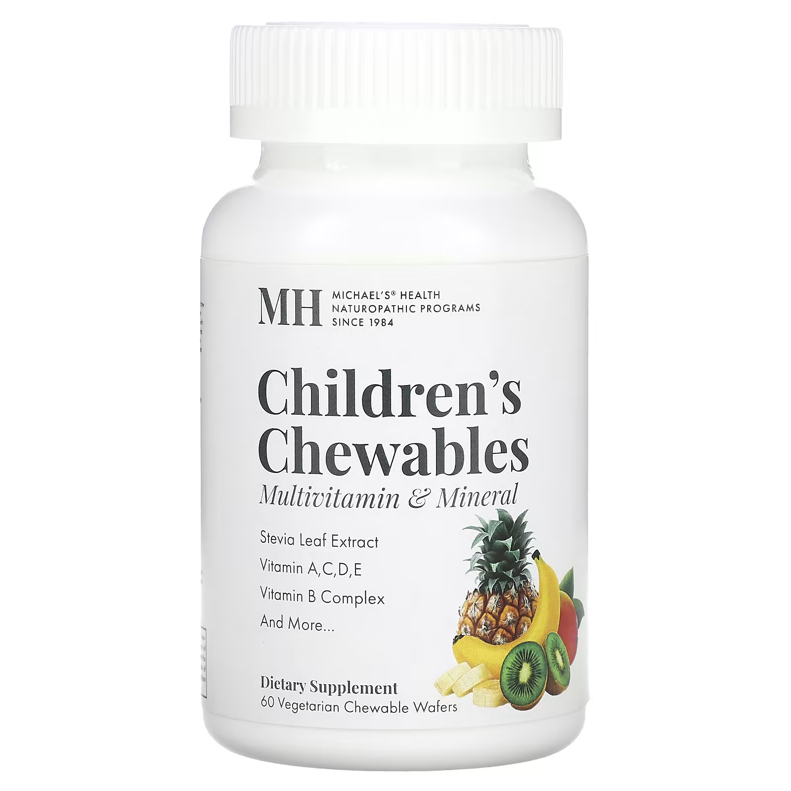 

Добавка Michael's Naturopathic Children Chewables Natural Fruit, 60 штук