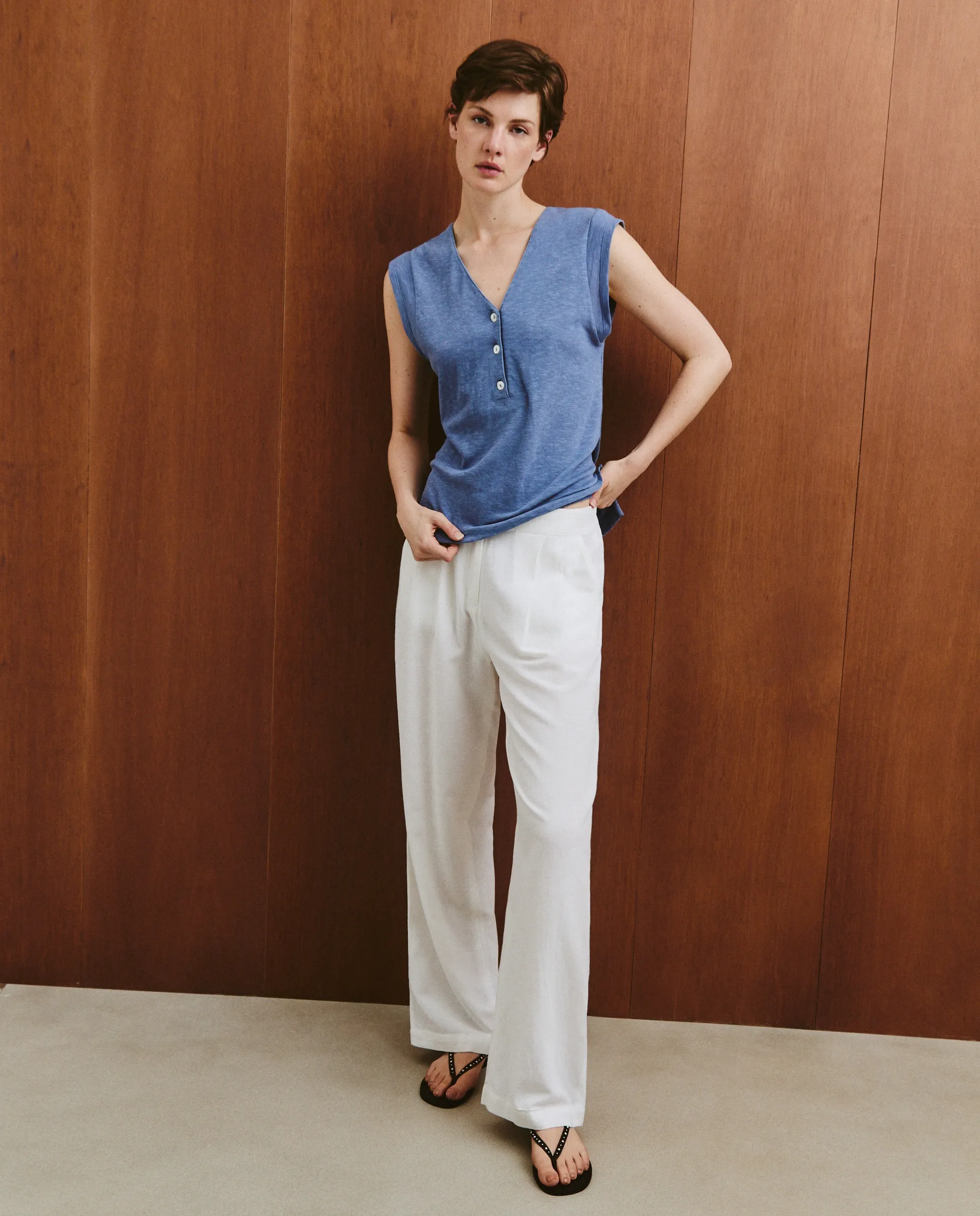 

Женская футболка с коротким рукавом Southern Cotton, синий