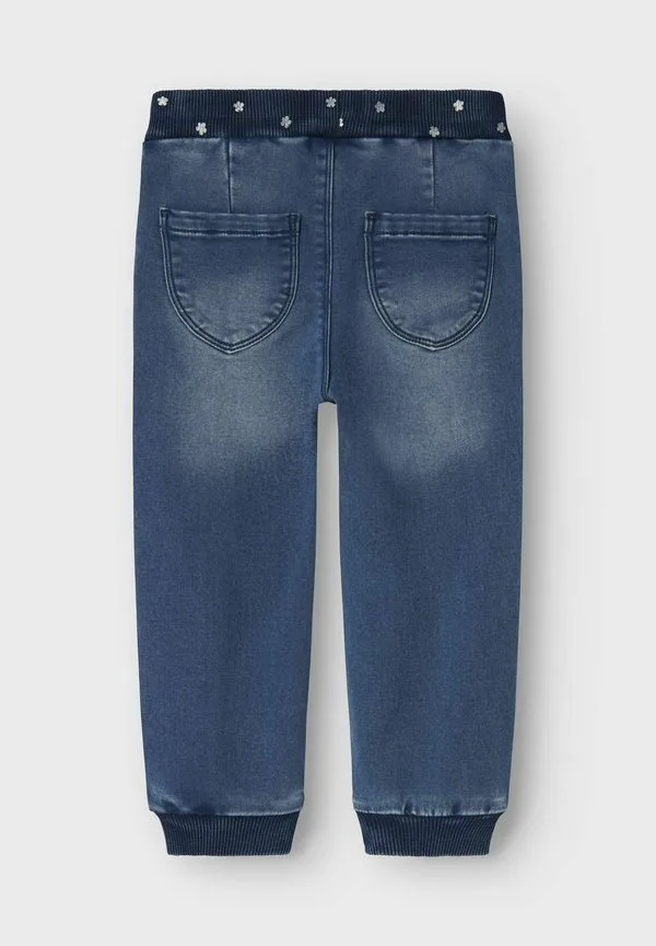 Джинсы свободного кроя Name It, Dark Blue Denim — фото 2
