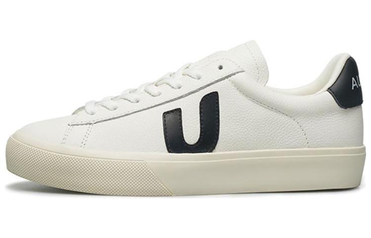 

AU&MU Стильные скейтерские кроссовки унисекс бело-черные, цвет White Black