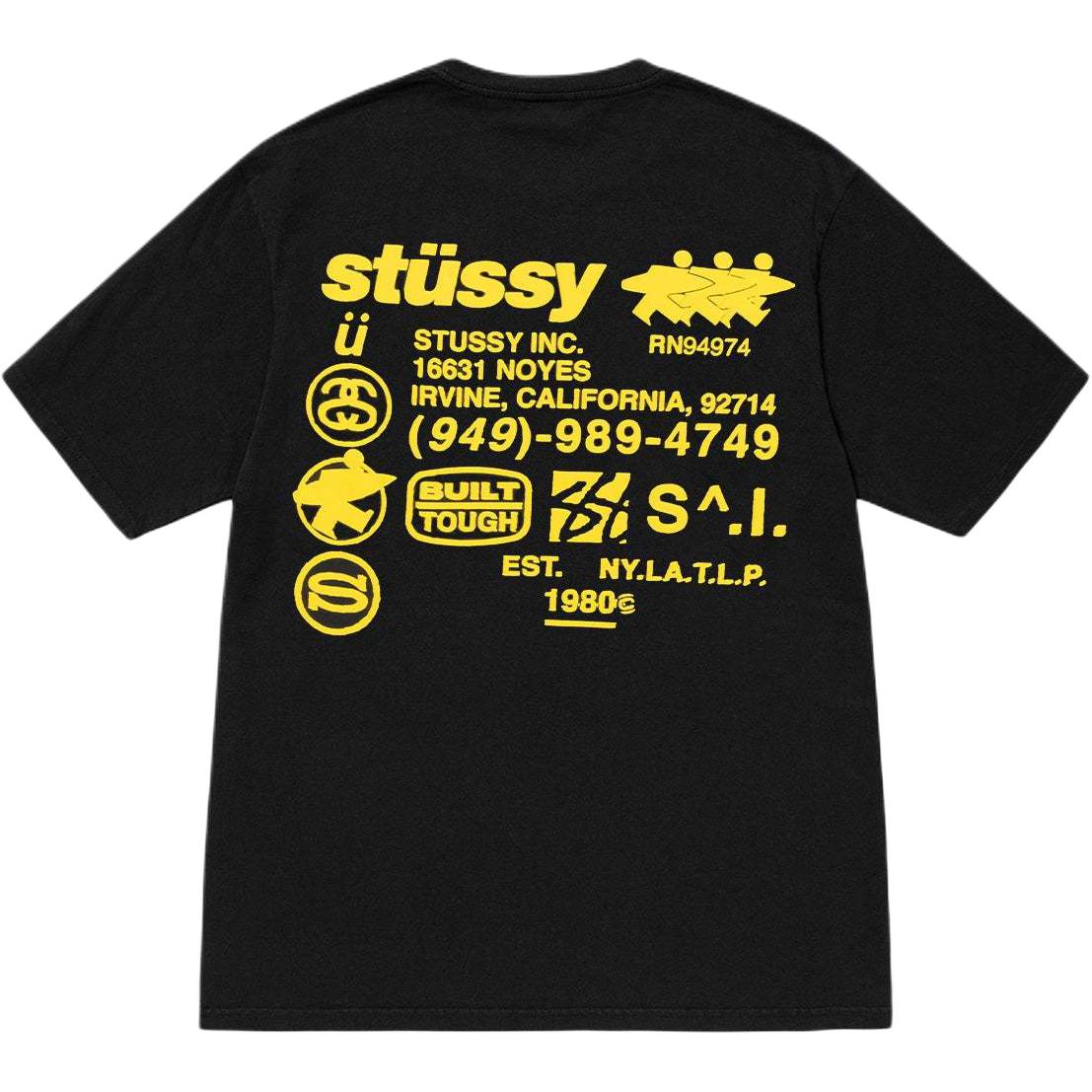 

Футболка с ДНК-пигментным окрашиванием Stussy, белый