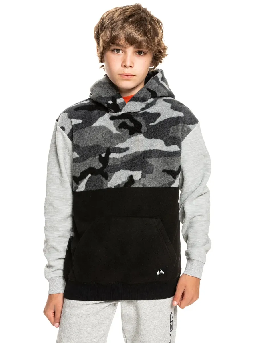 

Толстовка Quiksilver с капюшоном "Основы", черный